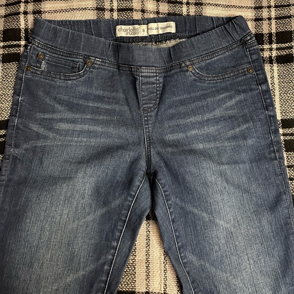 Charlotte Russe pull on legging, size 8. - Picture 2 of 4